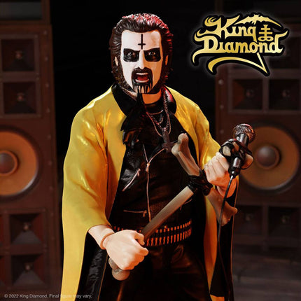 Mercyful Fate Ultimates Figurka King Diamond (pierwsze pojawienie) 18 cm